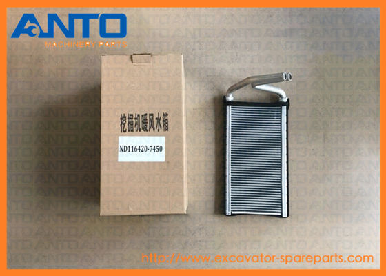 ND116420-7450 Komatsu PC200-8M0 Heater Core Radiator Untuk Suku Cadang AC