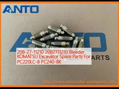 20B-27-11210 20B2711210 Bleeder Komatsu Excavator Spare Parts Untuk PC220LC-8 PC240-8K