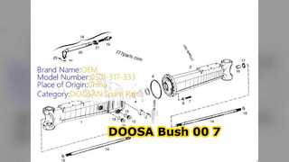 Semak Ekskavator DOOSA 00-7- Suku Cadang