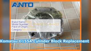 Blok Silinder Komatsu D155A 175 30 24222 Kualitas OEM