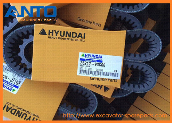 25212-93C00 Fan Belt Hyundai R210LC7 R210-5 Suku Cadang Mesin Excavator