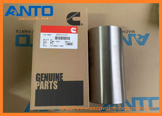 6207-21-2121 6207-21-2120 6207-21-2110 Cylinder Liner B3.3 4D95 Untuk Excavator KOMATSU PC118MR