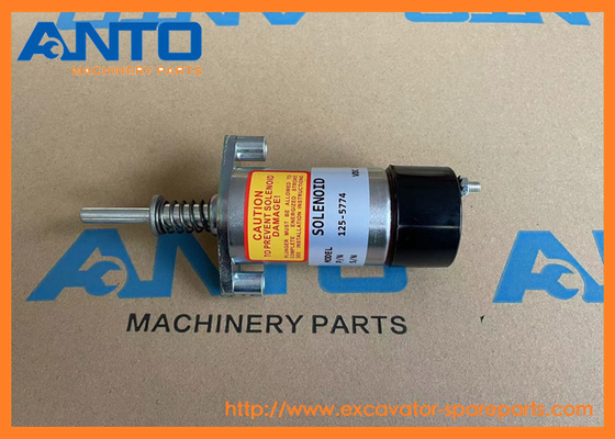 1255774 125-5774 Shutoff Solenoid Fit Track Bagian mesin 3306 3306B 3306C 3406B 3406C