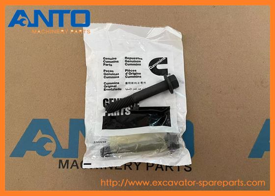 3944593 Bolt Exhaust Manifold CUMMINS Excavator Spare Parts Cocok untuk 180D-7E