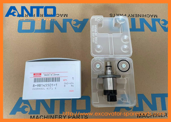8981455010 8981455011 Solenoid Valve HITACHI Excavator Spare Parts Untuk ZX180LC-3