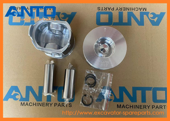 1J701-21112 1J70121112 Piston KUBOTA Bagian Mesin Excavator Cocok untuk V2607 KX057-4