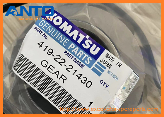 419-22-21430 4192221430 Gear KOMATSU Wheel Loader suku cadang untuk WA320-6