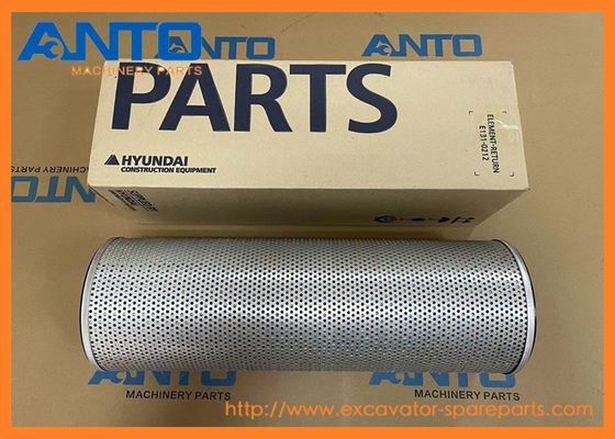 E131-0212 Filter Hidraulik HYUNDAI suku cadang excavator untuk R110-7 R140LC-7