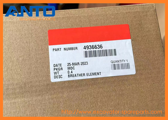 493-6636 4936636 CrankCAASE Ventilation Filter Breather Excavator suku cadang yang cocok untuk C7.1 326F L