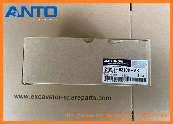 21M653100 Monitor Cluster Gauge Assy HYUNDAI Excavator Spare Parts Untuk R55-3 R55W-3
