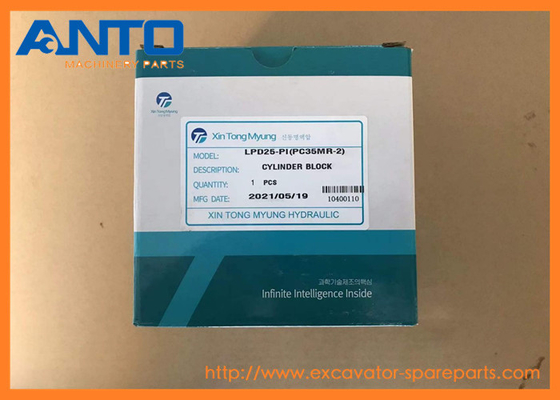 708-3S-13130 7083S13130 Bagian Mesin Excavator Blok Silinder Pas KOMATSU PC35MR PC38UU PC40MR