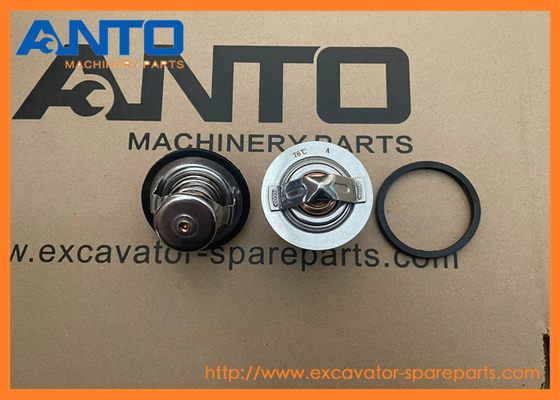 121850-49800 Thermostat YANMAR Excavator Spare Parts Untuk 4TNV94 4TNV98