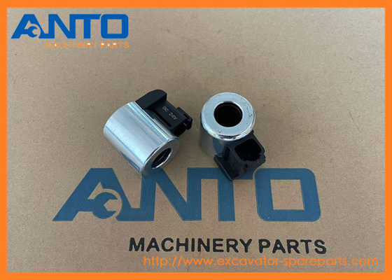 XKCH-00017 Solenoid Valve Coil HYUNDAI Excavator Spare Parts Untuk R140LC-9