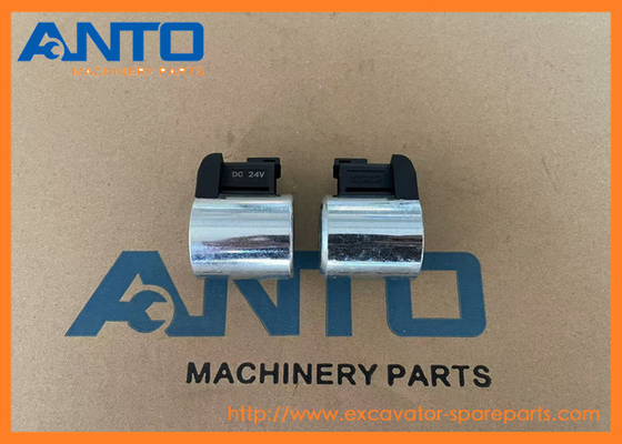 XKCH-00017 Solenoid Valve Coil HYUNDAI Excavator Spare Parts Untuk R140LC-9