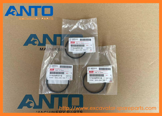 1-14149151-0 1141491510 Ring Seal HITACHI Excavator Exhaust Manifold Parts Untuk ZX330-3 6HK1