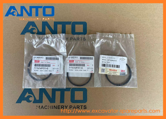 1-14149151-0 1141491510 Ring Seal HITACHI Excavator Exhaust Manifold Parts Untuk ZX330-3 6HK1