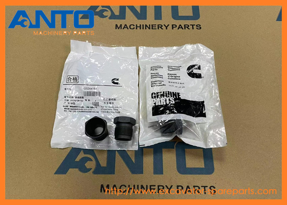 5264181 Bahan bakar Injector Connector Tube Nut Excavator Spare Parts Cocok untuk QSB6.7