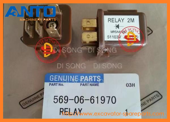569-06-61970 5690661970 Relay Excavators Bagian-bagian Listrik Pas KOMATSU HB205 HB215 PC118MR PC130