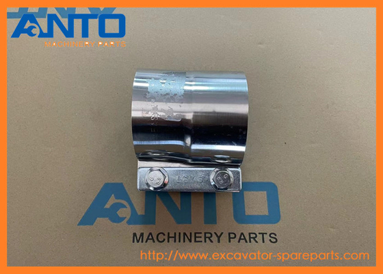 2124-1592A 21241592A Muffler Clamp DOOSAN Excavator Spare Parts Untuk DX140LC DX160LC