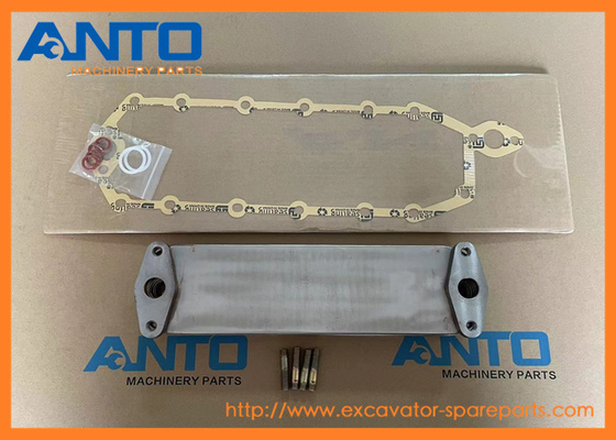 6150-61-2111 6150612111 Oil Cooler Core KOMATSU Excavator Spare Parts Untuk 6D125-1A