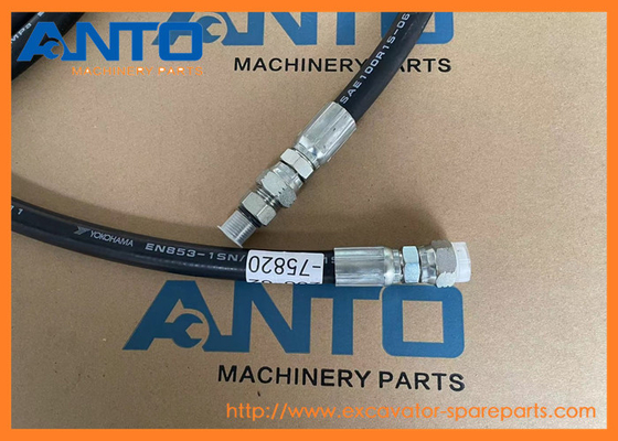 208-62-75820 2086275820 Bagian Spare Excavator Selang Fitting Untuk KOMATSU PC400 PC450 PC550