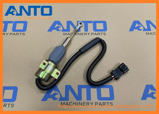 504017345 Solenoid Valve KOBELCO suku cadang excavator beroda untuk WX170 WX200