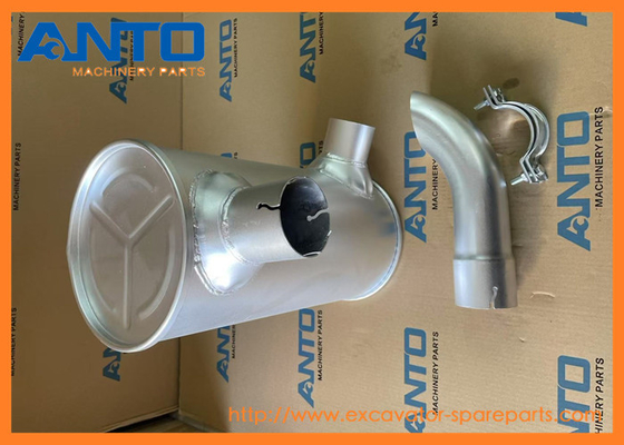 6732-11-5840 6732115840 Bagian Mesin Penggali Muffler Untuk KOMATSU S4D102E
