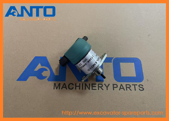 17208-60016 Fuel Shutoff Solenoid KUBOTA Excavator Spare Parts Cocok untuk KX71-3S U25-3S