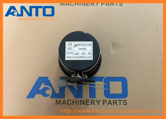 21N6-20321 Travel Alarm Buzzer HYUNDAI Excavator Spare Parts Fitting Untuk R140LC-7 R160LC7 R180LC7