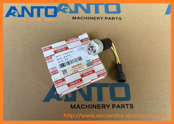 8-98249724-0 8-98249724-1 Sensor Tekanan Oli Suku Cadang Excavator Isuzu Cocok Untuk 6BG1 6HK1