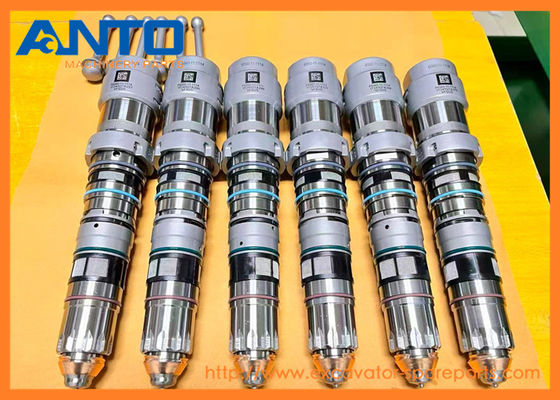 6560-11-1114 6560-11-1113 6560-11-1112 Injektor bahan bakar KOMATSU suku cadang excavator untuk SA6D170E-3A-7