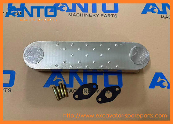 600-651-1550 6006511550 Oil Cooler Core KOMATSU Bagian Cadang Excavator Untuk PC200 PC210 PC220 PC250