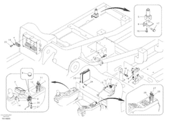 VOE14518349 14518349 VECU Controller Dengan Program VOE EC210B